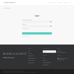 Airaccounts-account
